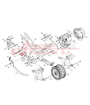 Pinion lant 1/2 PL-040100